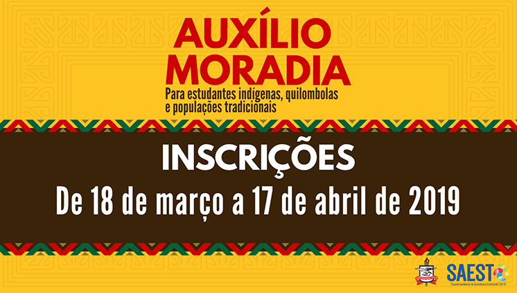 AUXÍLIO MORADIA povos tradicionais