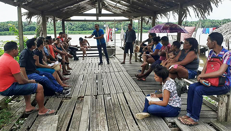 Projeto Comunidades Ribeirinhas Breves 2