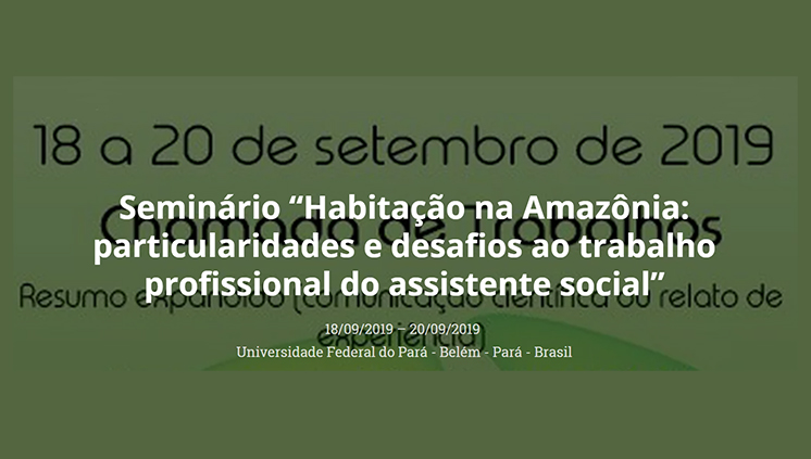 Seminário Habitação na Amazônia