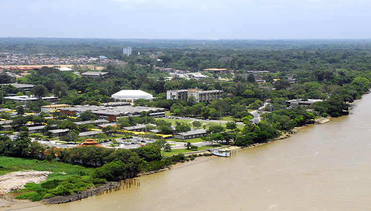 Vista aérea do campus da UFPA Foto Alexandre Moraes 1