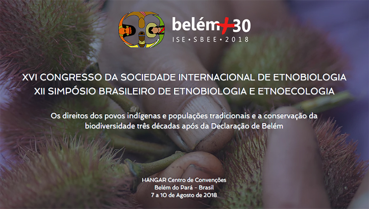 XVI congresso da Sociedade Internacional e Etnobiologia