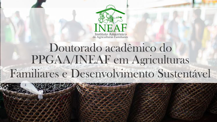Doutorado acadêmico Agriculturas familiares